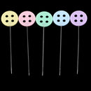 100 Piece Platsic Buttons Head Sewing Pins Safety Pin for Quilting Sewing Crafts