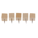 30 Piece Natural Wood Push Pins Notice Board Pins Wedding Plan Cork Message Thumbtack 20mm