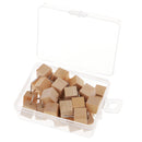 30 Piece Natural Wood Push Pins Notice Board Pins Wedding Plan Cork Message Thumbtack 20mm