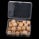 30 Piece Natural Wood Push Pins Notice Board Pins Wedding Plan Cork Message Thumbtack 20mm