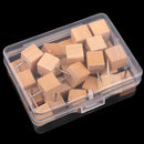 30 Piece Natural Wood Push Pins Notice Board Pins Wedding Plan Cork Message Thumbtack 20mm