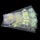 10 Sheet 3D Leaves Resin Painting Sticker for Resin Casting Decoration
