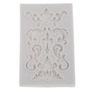 Baroque Style Curlicues Scroll Lace Fondant Silicone Mold for Sugarcraft, Cake Border Decoration, Cupcake Topper, Polymer Clay, Baking Mold, Sugarpaste Mold, Crafting Projects