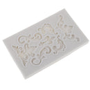 Baroque Style Curlicues Scroll Lace Fondant Silicone Mold for Sugarcraft, Cake Border Decoration, Cupcake Topper, Polymer Clay, Baking Mold, Sugarpaste Mold, Crafting Projects