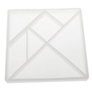 Tangram Casting Silicone Resin Mold Resin Craft Molds DIY Jewelry Making Craft Cake Mold Tool 11.5 cm Diameter