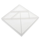 Tangram Casting Silicone Resin Mold Resin Craft Molds DIY Jewelry Making Craft Cake Mold Tool 11.5 cm Diameter