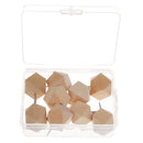 9 Pieces Wooden Push Pin Diamond Phombus Drawing Pins for Cork Board Map Office,bulletin board,fabric marking
