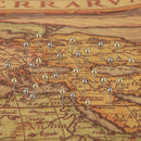 400 Pieces Shiny Silver & Gold Map Tacks Push Pins Plastic Head with Steel Point for Cork Board Map Office,bulletin board,fabric marking