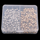 400 Pieces Shiny Silver & Gold Map Tacks Push Pins Plastic Head with Steel Point for Cork Board Map Office,bulletin board,fabric marking