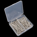 150 Pieces Steel T-Pins Nickel Plated Mixed 2 Size for Blocking Knitting ,Modelling and Crafts