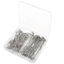 150 Pieces Steel T-Pins Nickel Plated Mixed 2 Size for Blocking Knitting ,Modelling and Crafts