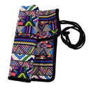 National Style Roll Up Canvas Paint Brush Storage Case Bag Holder Pouch Bag for Painting