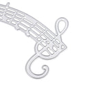 DIY Cutting Dies Stencil for Scrapbooking Album Paper Embossing Craft Music Symbols Shape