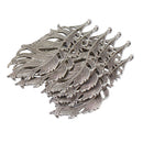 6 Pieces 85x41mm Antique Silver Zinc Alloy Feather Charms Large Pendant Fit Necklace Chain DIY Jewelry Making Bookmark Crafts