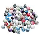 100 Piece 6mm Mixed Wash Painting Resin Loose Beads for Jewelry Making Beading