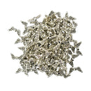 100 Piece Alloy Angel Wings Shape Pendants Charms for Jewelry Making Craft