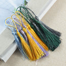 30 Pieces Multicolored Silky Handmade Soft Craft Mini Tassels With Loops ,Small Chinese Knot Tassels for diy Jewelry Making