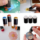 2 Pieces Sponge Finger Daubers Foam Finger Painting Craft Set Fingerpaint Drawing Sponge Foam Finger Chalk Ink Painting Art Tools