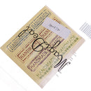 20 Sheets Hand made Labels Baking Sealing Sticker Gift Decorative Sticker DIY Handmade Packaging Materials