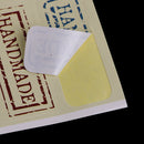 20 Sheets Hand made Labels Baking Sealing Sticker Gift Decorative Sticker DIY Handmade Packaging Materials
