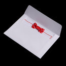 10 Piece Mini Birthday Card Wedding Invitation Thanks Greeting Card with Bowknot Random Color