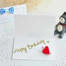 10 Piece Mini Birthday Card Wedding Invitation Thanks Greeting Card with Bowknot Random Color
