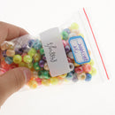 200 Pieces Mixed Colors Glass Beads Loose Bead for DIY Jewelry Beads Accessories 8 mm