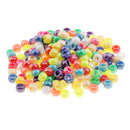 200 Pieces Mixed Colors Glass Beads Loose Bead for DIY Jewelry Beads Accessories 8 mm