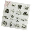 Holiday Accessories Design Transparent Silicone Stamp Seal for DIY Scrapbooking Decoration