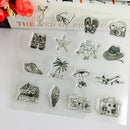 Holiday Accessories Design Transparent Silicone Stamp Seal for DIY Scrapbooking Decoration