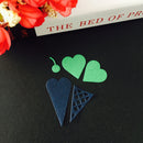 DIY Ice Cream Cutting Dies Stencil Template for Photo Album Embossing Scrapbook Paper Craft Card Making