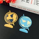 DIY Tellurion Metal Scrapbooking Cutting Dies - Embossing Stencil and Template for Kid's Creative Arts Crafts Supplies, Card Supplies, Home Office Ornaments, Desk Decor