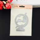 DIY Tellurion Metal Scrapbooking Cutting Dies - Embossing Stencil and Template for Kid's Creative Arts Crafts Supplies, Card Supplies, Home Office Ornaments, Desk Decor