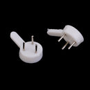 100 Pieces Heavy Duty Plastic Hard Wall Hooks Photo Picture Frame Hanging Hooks