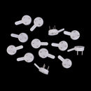 100 Pieces Heavy Duty Plastic Hard Wall Hooks Photo Picture Frame Hanging Hooks