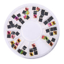 3D Nail Art Tip Rhinestone Decoation Shiny Your Nail Glitter Multidimensional Iridescence AB Color Bright Manicure Tips Tools Multi Use for Phone Case/Shoes/Bag/Scrapbook/Card