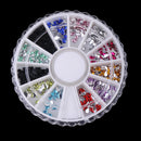 12Colors Nail Art Flatback Pearls Decor Beads DIY Scrapbooking Crafts Supply