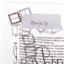 10 Piece Square Rhinestone Crystal Ribbon Buckles Sliders for Wedding Invitation