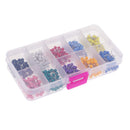 A Box of 500 Pieces Round Beads Head Push Pins Office Drawing Pins Map Mark Thumbtacks