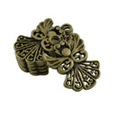 50 Piece Alloy Hollow Angel Shape Pendants Charms for Jewelry Making Accessories