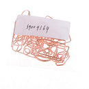10 Pieces Assorted Notebook Paper Clips Metal Bookmarks Office School Stationery