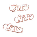 10 Pieces Assorted Notebook Paper Clips Metal Bookmarks Office School Stationery