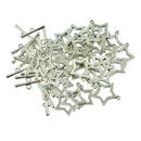 30 Sets Star OT Toggle Clasps Tibetan Silver Clasp Connector Jewellry DIY Craft