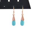 10 Pieces Jewelry Components Rose Gold DIY Beadings Findings Earring Hooks with Flower Cups Earwire Fittings For Beads Crystals Pearls Rhinestones