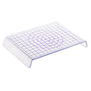 Pottery Ceramics Clay Acrylic U Shaped Press Plate DIY Clay Plate with Scale