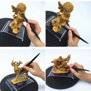 Smooth Rotating 25cm in Diameter Turntable - For Hobby Spray Booths, Clay Pottery Sculpture Tools, Airbrushing Projects, Cake Decorating, Rotating TV or Monitor and More