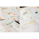 6 Sheets Self Adhesive Sticker Sticky for DIY Journal Diary Planner Decor