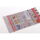 6 Sheets Self Adhesive Sticker Sticky for DIY Journal Diary Planner Decor