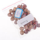 50 Pieces 50pcs Mixed Wood Beads Mixed Drum Ethnic Pattern Boho Style Wooden Beads Big Hole Beads Fit European Charm Bracelet DIY Jewelry Making Accessories 12x11mm
