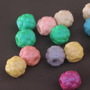 10 Piece Round Shape Acrylic Loose Beads for DIY Jewelry Making Craft 13mm